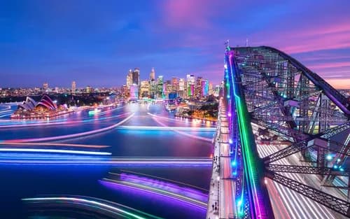 Vivid Sydney Harbour Cruise with Fantasea Cruising