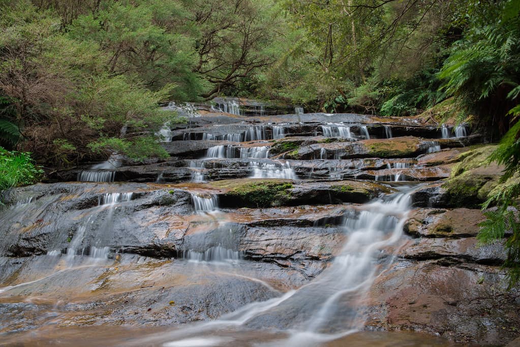 Southern Highlands lush waterfalls and forest scenery